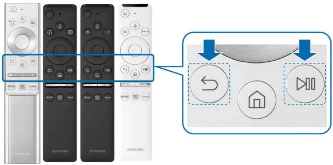 SAMSUNG QA98Q900RBW - Connecting the Samsung Smart Remote to the TV - 1