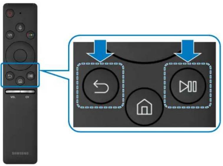 SAMSUNG UA43M5500AW - Connecting to the Samsung Smart Remote - 1