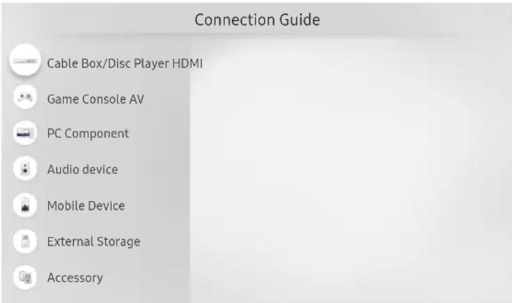 SAMSUNG UA43M5500AW - Connection Guide - 1