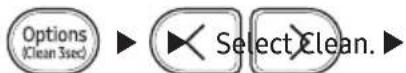 SAMSUNG AR18TXHYBWKXSA - Deactivating Auto clean - 1