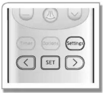 SAMSUNG AR30KSFTAWQNSA - Setting the Display option - 1