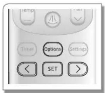 SAMSUNG AR30KSFTAWQNSA - Using the Comfort function - 1