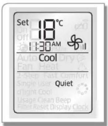 SAMSUNG AR30KSFTAWQNSA - Using the Quiet function - 2