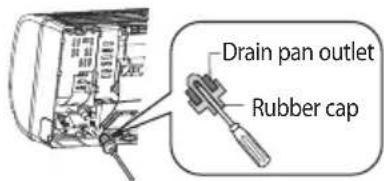 SAMSUNG AR30KSFTAWQNSA - Changing direction of the drain hose - 2