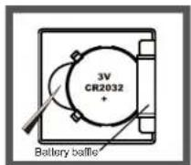 CONTINENTAL EDISON CEKT5B - TO INSTALL OR REPLACE BATTERY - 1