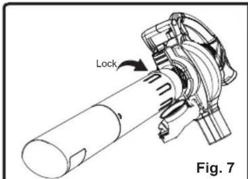 LawnMaster BV1211 - INSTALLING VACUUM TUBES AND COLLECTION BAG - 5