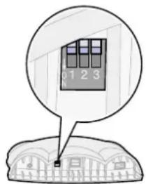LEXMARK N1 - Change adapter switch settings - 1