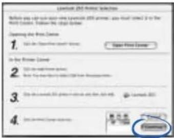 LEXMARK N1 - Mac OS X version 10.0.3 to 10.1, software previously installed - 15