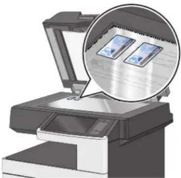 LEXMARK Clinical Assistant - Loading cards on the scanner glass - 2