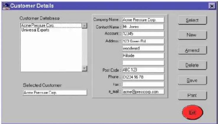 FLUKE P3800 - Managing Customer Details - 1