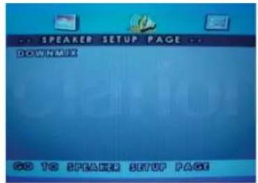 CLARION OHM875VD - Speaker setup page - 1
