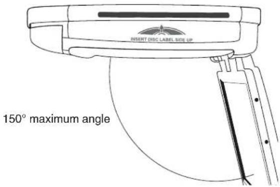CLARION OHM875VD - Opening the monitor - 2