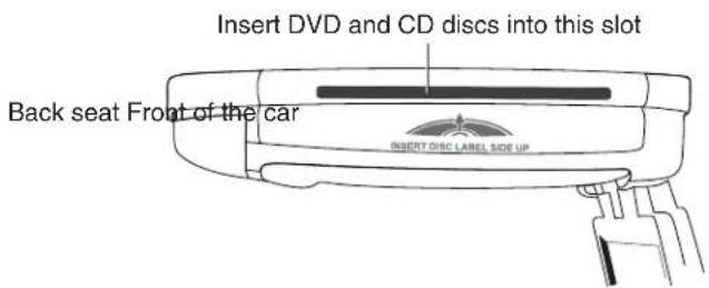 CLARION OHM875VD - DVD drive slot - 1
