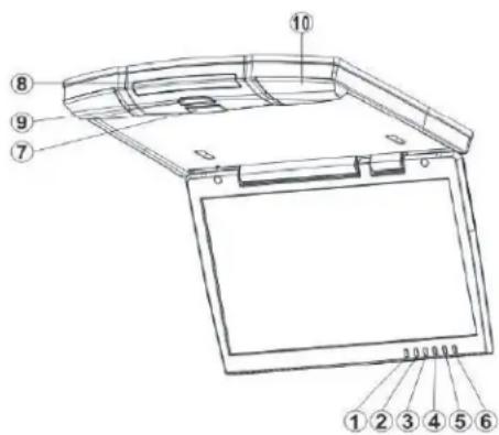 CLARION OHM153 - OPEN button - 1