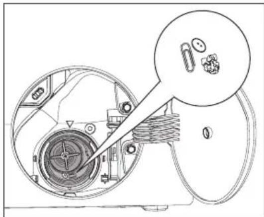 ELECTROLUX EWW1044ADWA - To clean the drain pump: - 7
