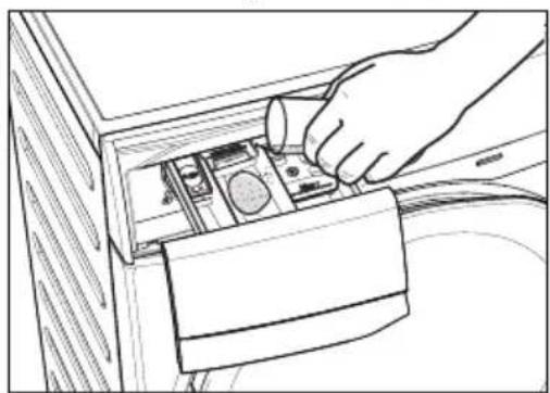 ELECTROLUX EWW1044ADWA - When you use the liquid detergent - 1