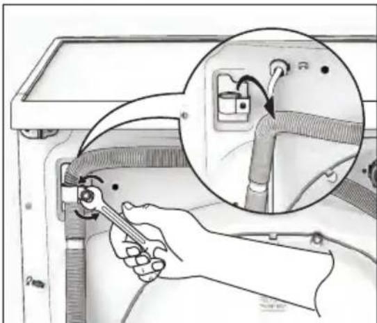 ELECTROLUX EWW1044ADWA - Emergency Drain - 1