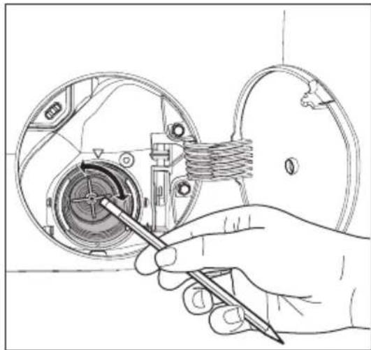 ELECTROLUX EWW1044ADWA - To clean the drain pump: - 8