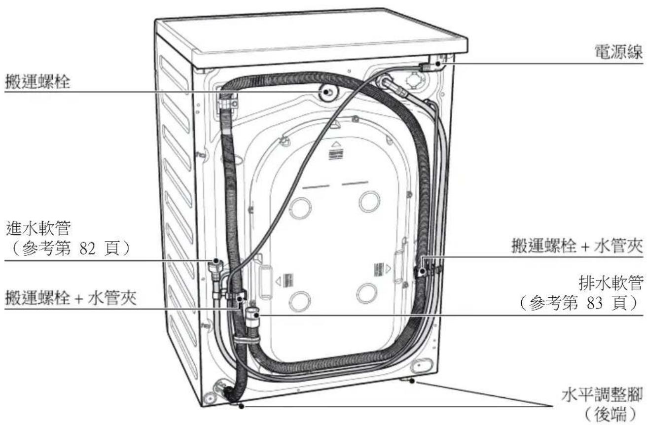 ELECTROLUX EWW1044ADWA - 組成部分 - 2