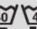 ELECTROLUX EWW1044ADWA - INTERNATIONAL WASH CODE SYMBOLS - 8