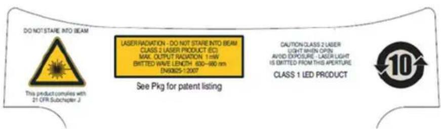 Wasp WLS8600 - Laser Safety Compliance - 3