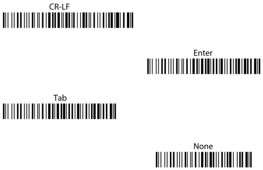 Wasp WLS8600 - Data Format Terminators - 1