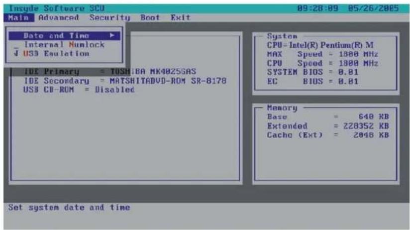 ZEBRA HK1358A - Main Menu - 1