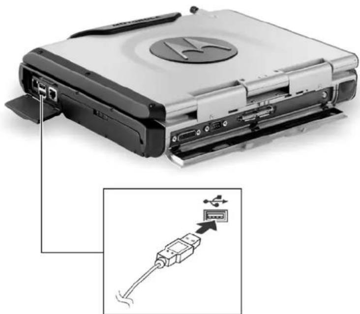 ZEBRA HK1358A - Connecting a USB Device - 1