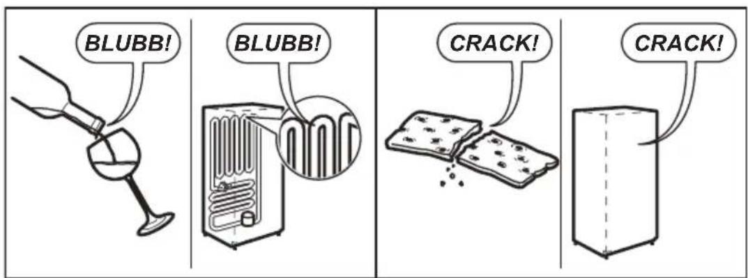BLUBB!, BLUBB!, CRACK!, CRACK!