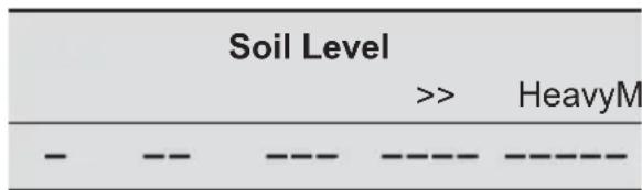 Soil Level >> HeavyM - - - - - - - - -