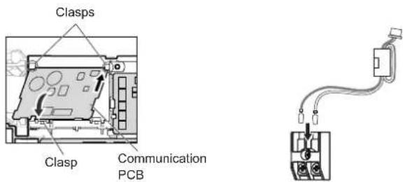 FUJITSU ASGG12CPTB-B - Installing the communication kit - 1