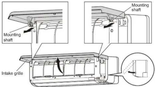 FUJITSU ASGG12CPTB-B - Installation dimensions - 1