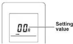 FUJITSU ASGG12CPTB-B - Setting the function number and setting value - 2