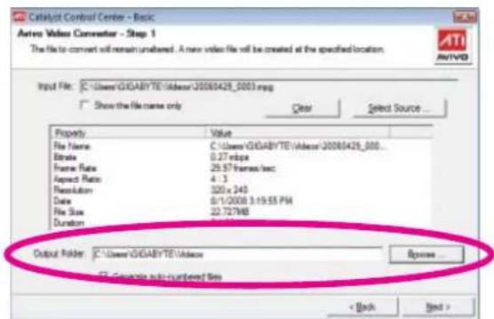 GIGABYTE GV-RX80256DE - ■ Avivo Video Converter - 3