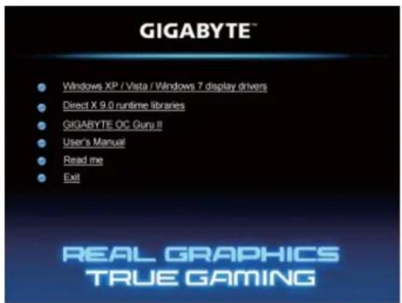 GIGABYTE GV-RX80128D - Driver Installation - 1