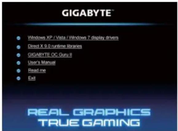 GIGABYTE GV-N980X3WA-4GD - Driver Installation - 1