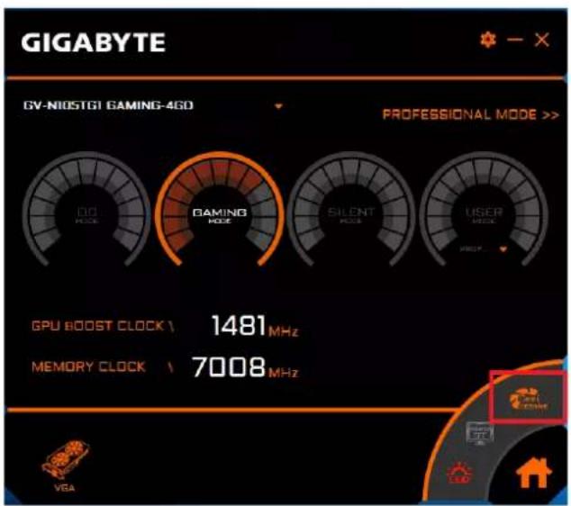 GIGABYTE GV-N108TGAMING-11GD - Fan control - 1
