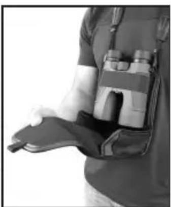 Carson 3D Series TD-832 - Using the BinoArmor Deluxe™ binocular wrap - 3