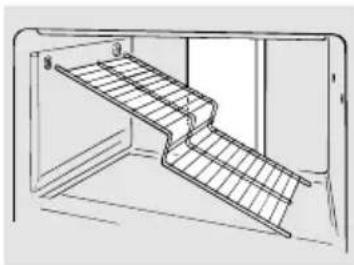 HOTPOINT CTX16CZBLAA - To replace the step shelf: - 1
