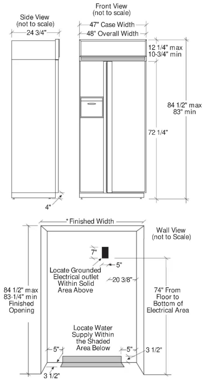 GE ZWCD2 - ZIS48N (non-dispenser) - 3