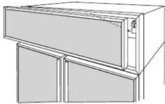 GE ZKT36 - To change grille panel size: - 5