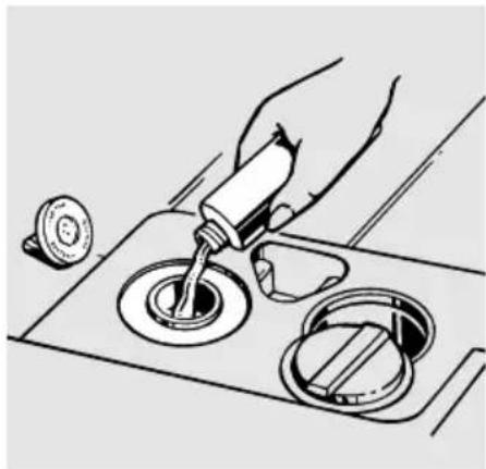 HOTPOINT HDA3220ZBB - Using a Rinse Agent - 1