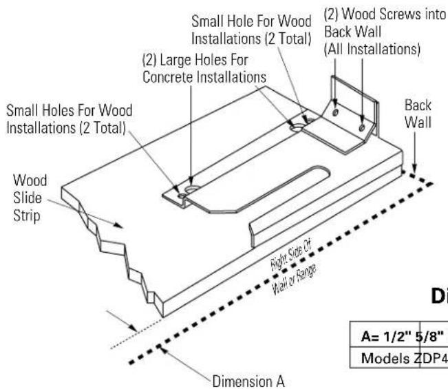 GE ZX1B48WSS - Step - 1
