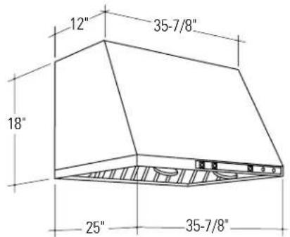GE ZX12DC30YSS - & Clearances - 3