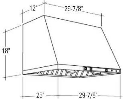GE ZX12DC30YSS - & Clearances - 5