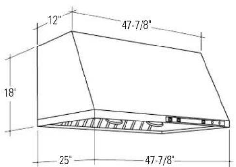 GE ZX12DC30YSS - & Clearances - 1