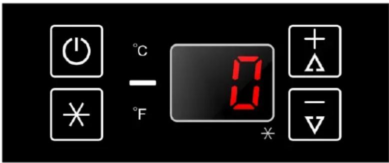 Summit FF64BCSS - CONTROL PANEL for SCFF1533B / SCFF52W / SCFF53B / SCFF53BSS / SPFF51OS - 1