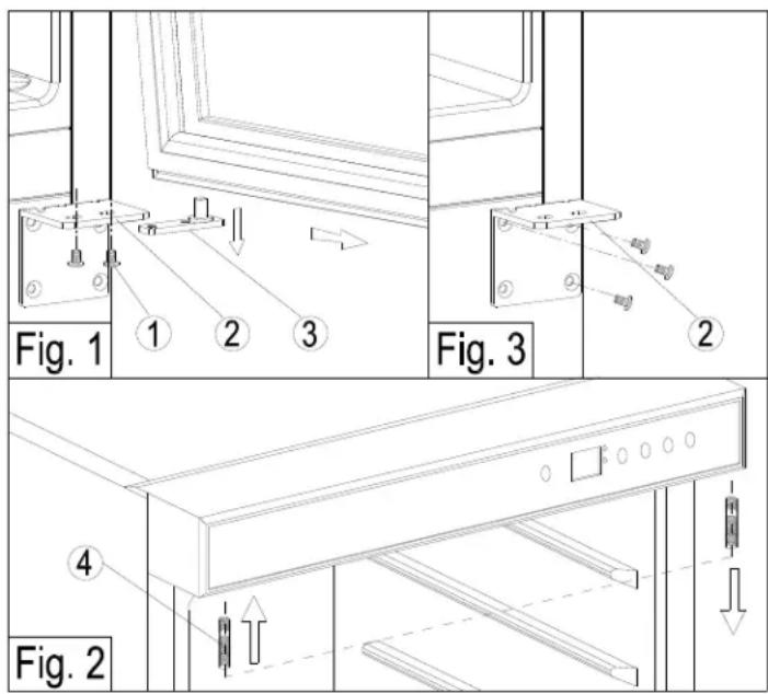 Summit SPR625OSCSS - REVERSING THE DOOR SWING OF YOUR APPLIANCE - 1