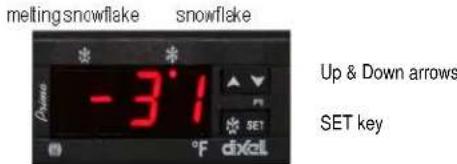 Summit ALB753LBLSSTB - DIGITAL THERMOSTAT INSTRUCTIONS - 1