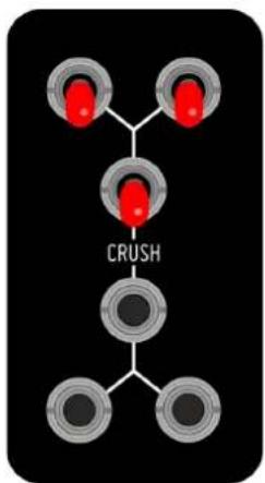 Befaco Crush Delay V3 - CRUSH SECTION - 1
